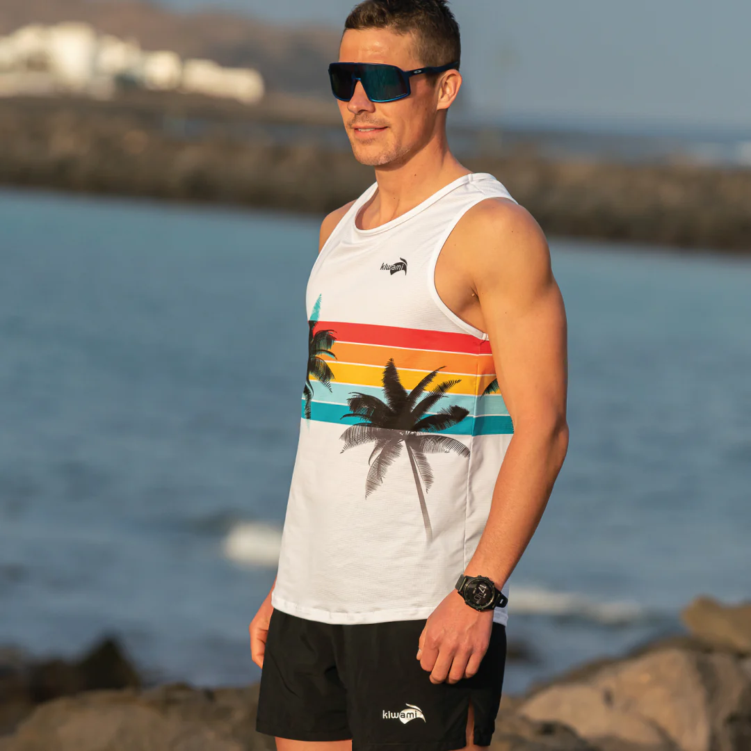 Débardeur running Malibu White – Image 3